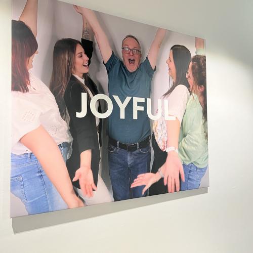Joy.
