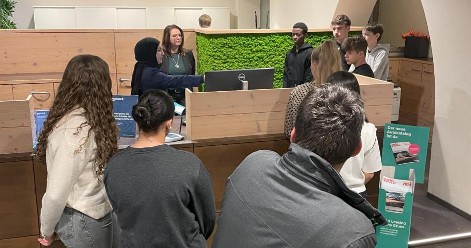 Exkursion Sparkasse